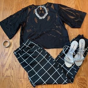 Floral Lace Sheer Too